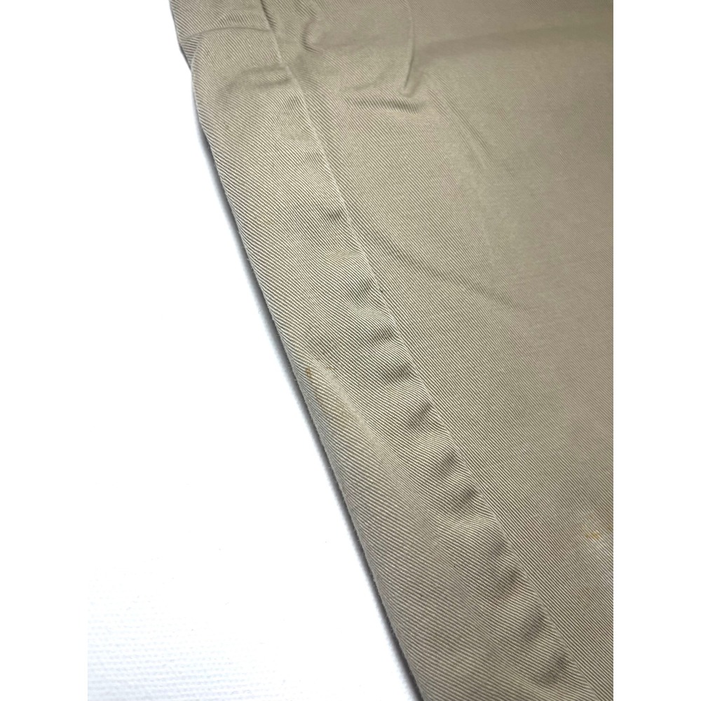 Vintage 90s Chaps Ralph Lauren Mens Khaki Chino Shorts Tan Cotton Size 34 - Picture 7 of 16
